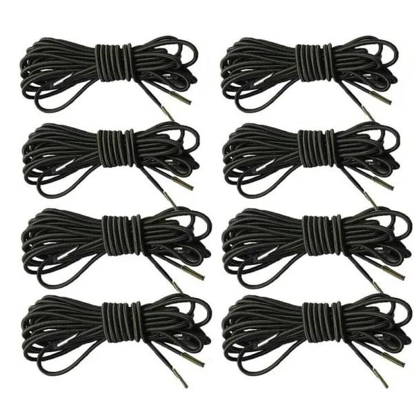 /EA/8 stk. Sammenleggbar Stol Solstol Tilbehør Elastisk Snor Bungee