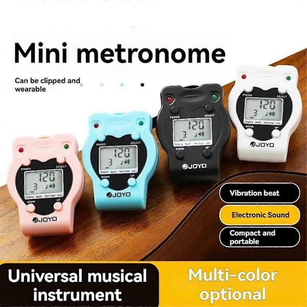 /EA/JOYO JM-62 Elektronisk Metronom Lommemetronom Tempometronom, C