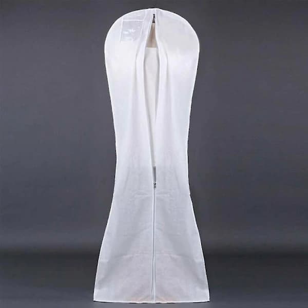 /EA/Pustende klespose for brudekjoler - Hvit - 180 cm