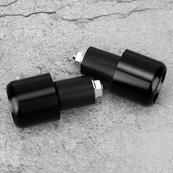 /EA/2 stk. MC-modifikationstilbehør Styrpropper til 22 mm styr (Sort)