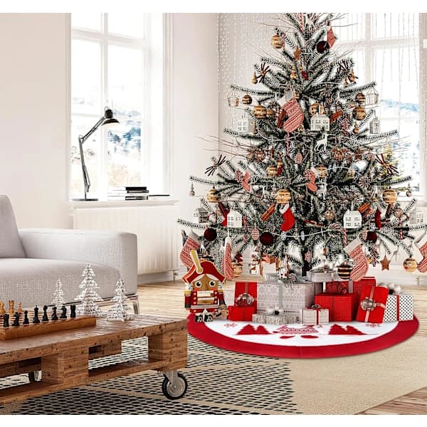 /EA/Rund julgransmatta julgransskydd julgransmatta