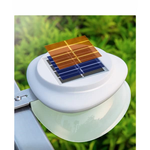 /EA/ Udendørs solcellelamper, 1-pak solcellelamper til haven, vandtætte D