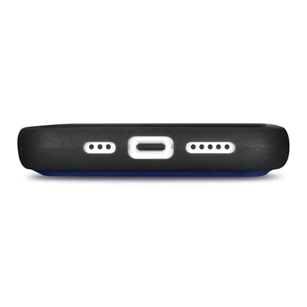 /EA/2-i-1 Läder Flip Cover iPhone 14 Pro Max Anti-RFID Plånboksfodral Blå