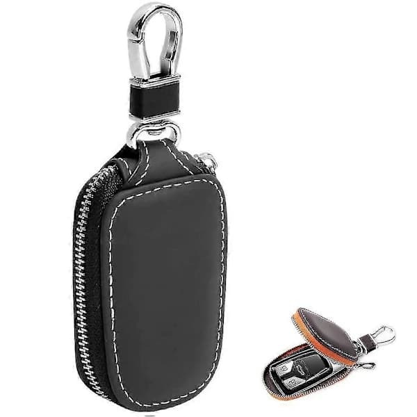 /EA/Bilnøgleholder sort - bilnøgleholder læder bilnøgleholder bilnøgleholder bilnøgleholder Zip Pack nøgleholder
