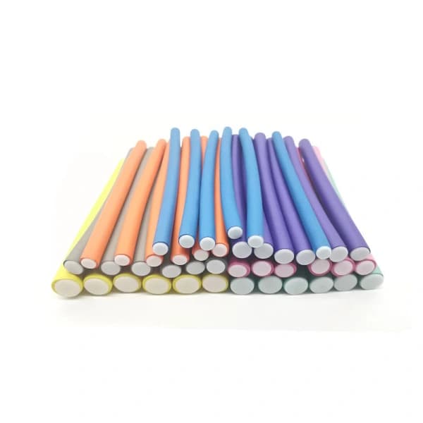 /EA/ Set med 42 st flexibla hårrullar DIY-verktyg för lockigt hår