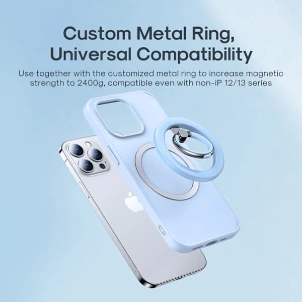/EA/MagSafe blå magnetisk fingertelefonholder