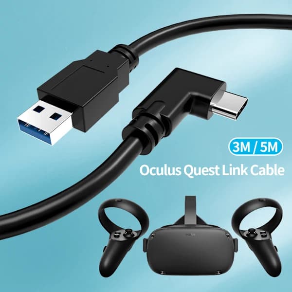 /EA/Quest Link-kabel 3 meter, Oculus Quest Link-kabel, höghastighets-D