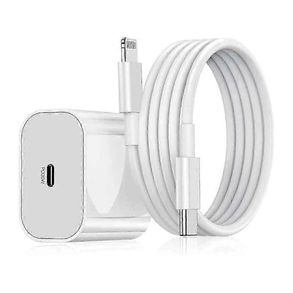 /EA/20W snabbladdare och laddningskabel för iPhone