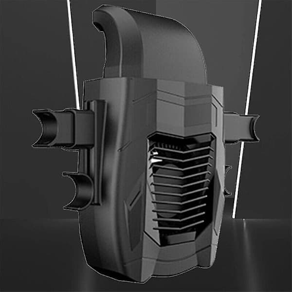 /EA/Universell 12V bilkjølende oscillerende baksete ventilasjon luftvifte svart js