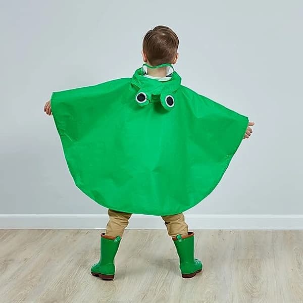 /EA/Unisex Børne Regnfrakke Let Vandtæt Poncho