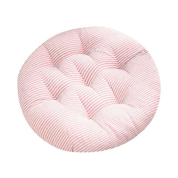 /EA/ Runde siddehynder med polstring til havestol, spisestue, kontorstol 40 cm pink