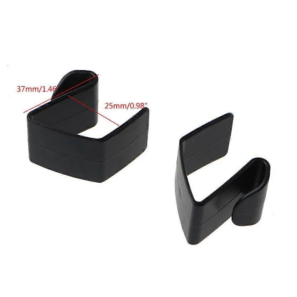 /EA/ 2-pack Krokar för handskfack fram för Model 3/Y tillbehör