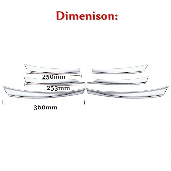 /EA/Mesh Grill Støtfanger for Versa Latio Almera 15-17