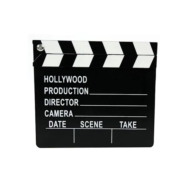 /EA/ 1 kpl musta Hollywood-elokuvaläppä