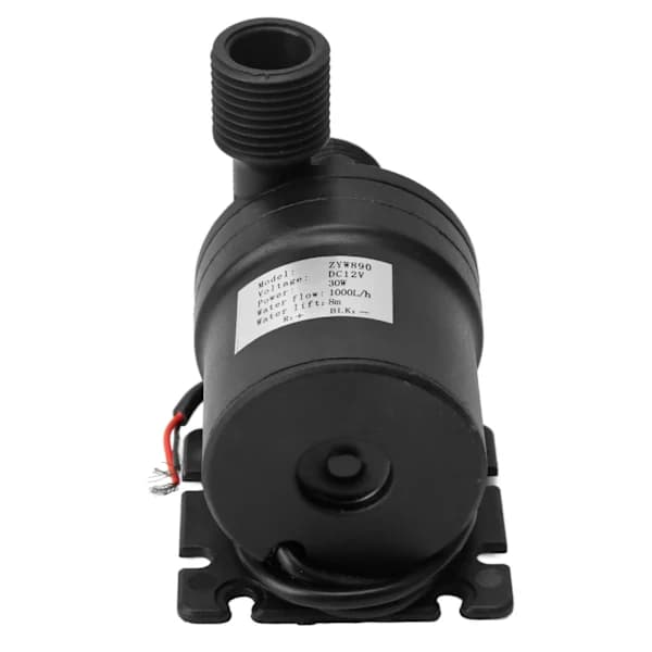 /EA/DC12V borstlös vattenpump Lågt ljud 30W 8m lyfthöjd för hemfontän vattencirkulationssystem