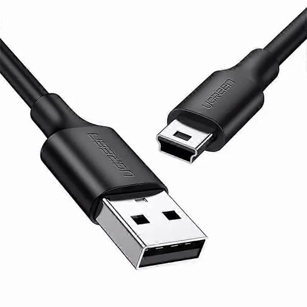 /EA/UGREEN 30472 2m USB-A til 5-pin Mini-USB 480Mbps data- eller ladegrensesnitt for DVR/digital