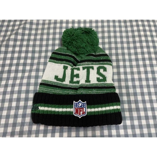 NFL Aldult Unisex American Football Sport Strik Beanie Hat Fleeceforet En størrelse passer til de fleste Denver Broncos