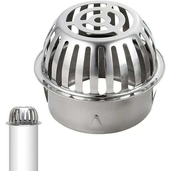 /EA/MH-(Diameter: 110mm) 304 Rustfrit Stål Tagrendebeskytter - Gutt