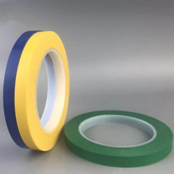 /EA/Vinyltejp, blå+gul+grön 3-delad uppsättning golvtejp, varning