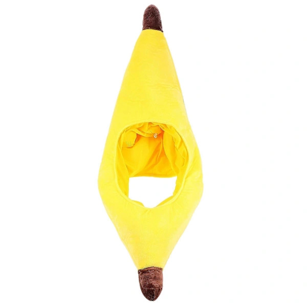 /EA/ Bananformet hat til voksne, perfekt til temafester, let materiale