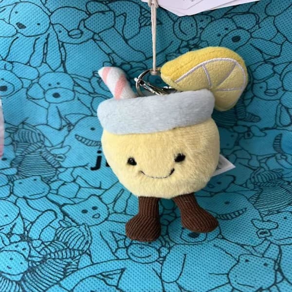Jellycat Lemonade Laukku Pehmo Avaimenperä