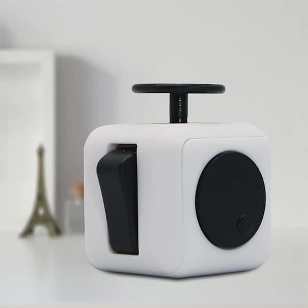 /EA/Antistresslegetøj til voksne og børn [gaveideer][Afslappende legetøj][Antistress][Bløde materialer](Hvid og sort)