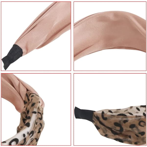 /EA/2 stk. Damehårbånd Boho Hårscarf Wrap Tie Bow Tie Håraccessoar
