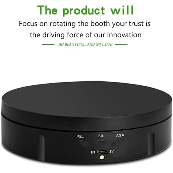 Moottoroitu pyörivä näyttö, 360 asteen pyörivä näyttö