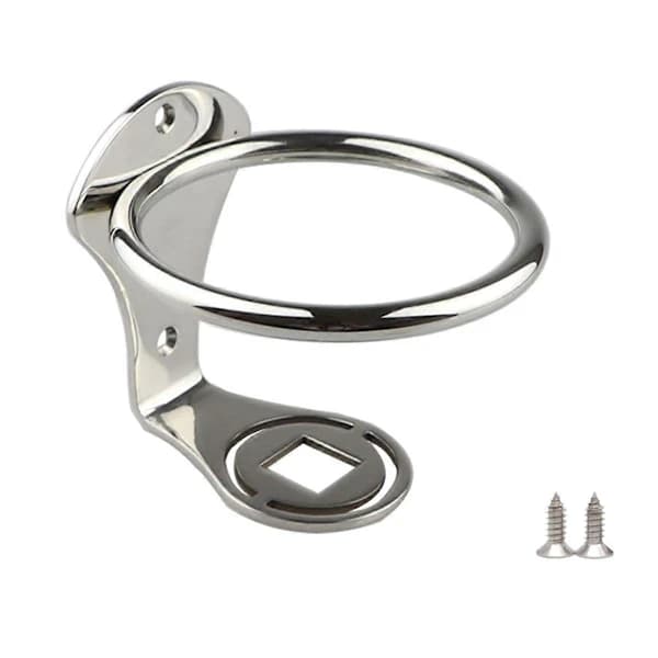 /EA/Dryckeshållare Öppen Ring Design Marinbåt Husbil - Polerade Delar