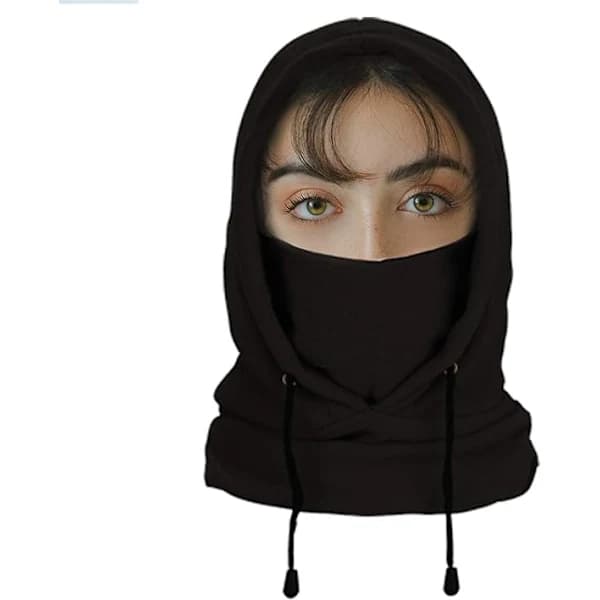 /EA/Termisk fleecehette, vinterhals Snoods Maske