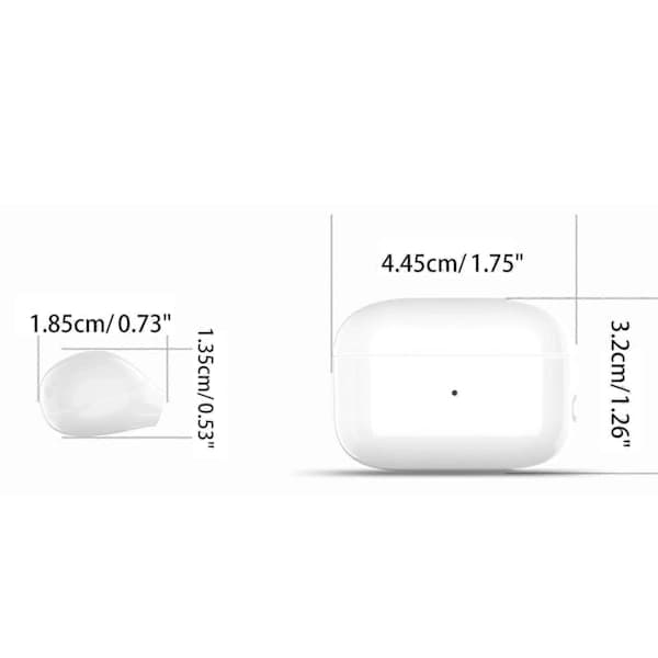 /EA/Mini Skjulte Ørepropper Bluetooth-kompatible 5.1 Headset Ergonomisk Design