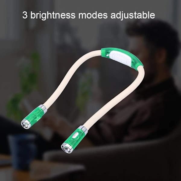 /EA/Hug Light - Fleksibel LED-lampe til halsen, justerbar, foldbar L