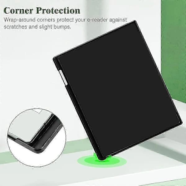 /EA/Cover til ReMarkable Paper Pro PC PU Læder Tablet Beskyttelse med Penholder Auto Wake Sleep - Grå
