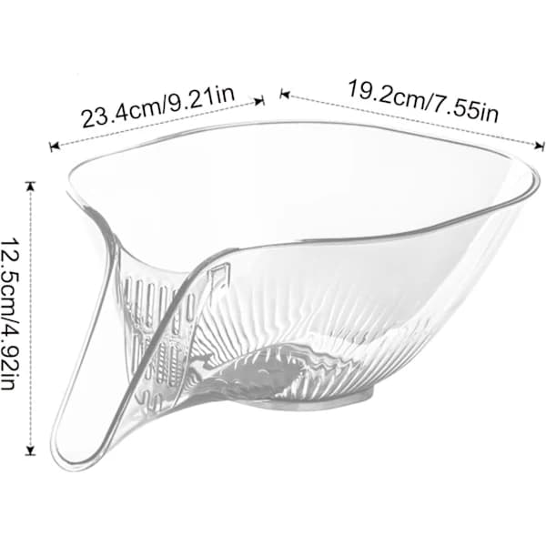 /EA/Multifunksjonell Avløpskurv, 2 Stykker Vask Avløpskurv Trakt, Vaskesil, Avløpskurv Vask, Avløpskurv for Vask