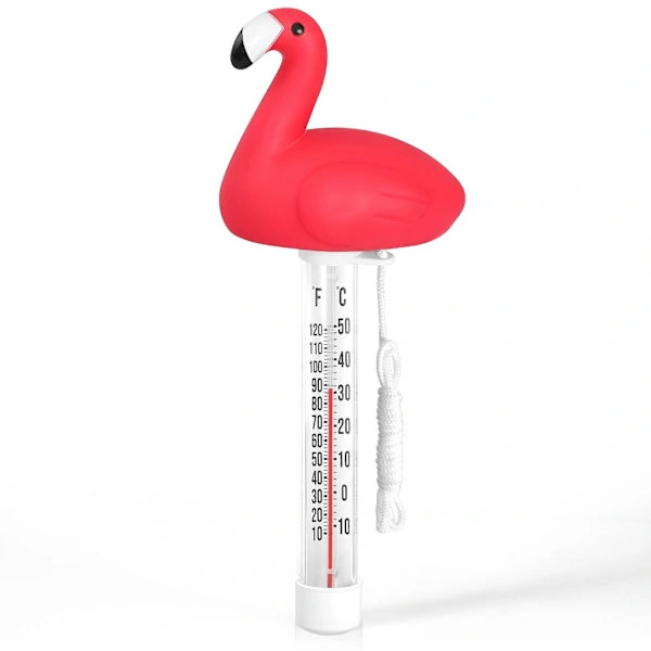 /EA/Flydende pooltermometer, Flamingo flydende vandtermometer fo