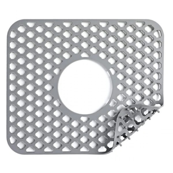 /EA/Silikonunderlag for vask 34,5x29,5cm - Sentrert hull