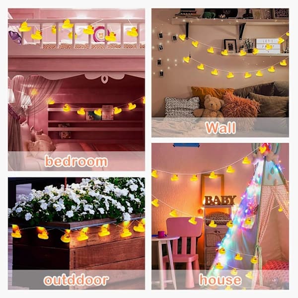 /EA/LED-lyskæder til børneværelset, 20 LED-lyskæder til Holida
