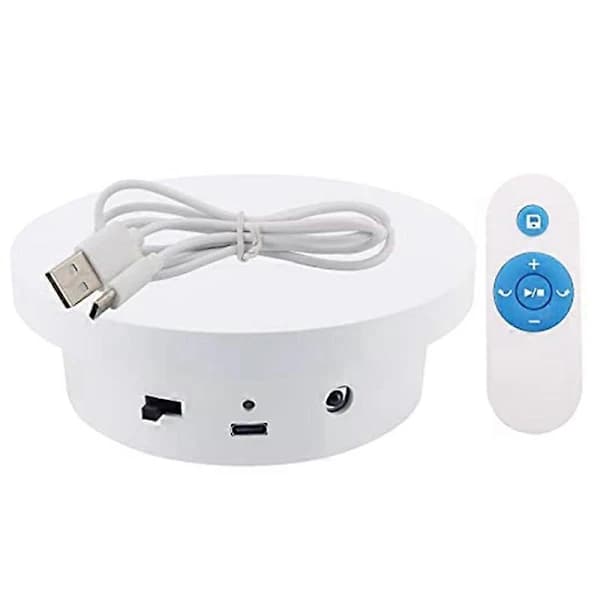 /EA/Roterende Displaystativ Justerbar Hastighet (13cm)