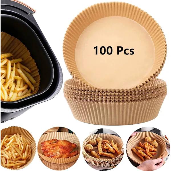 /EA/Engangs friturepappir, 100 stk engangs non-stick