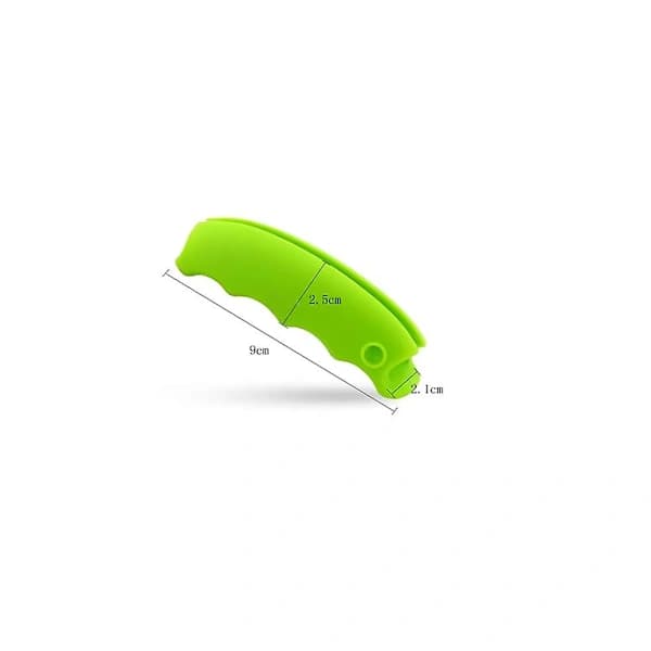 /EA/4 stk. plastposeholdere, robust silikonhåndtak, matpose, handlepose, søppelsekk