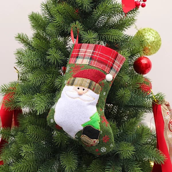 /EA/3-pack julstrumpor, stor julklappstrumpa, perso
