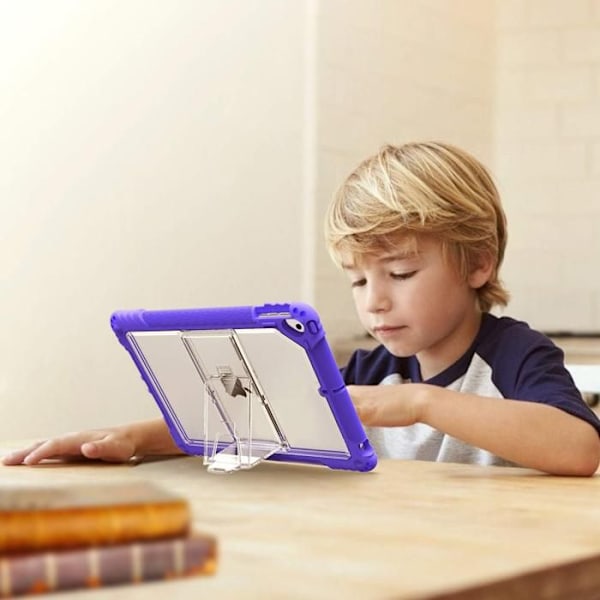 Coque Barn iPad 7:e/8:e/9:e (10.2"), iPad Air 3 och iPad Pro 2(10.5"), Stötabsorberande fodral för iPad 10.2 Tum, 10.5 Tum, (Blå) blå