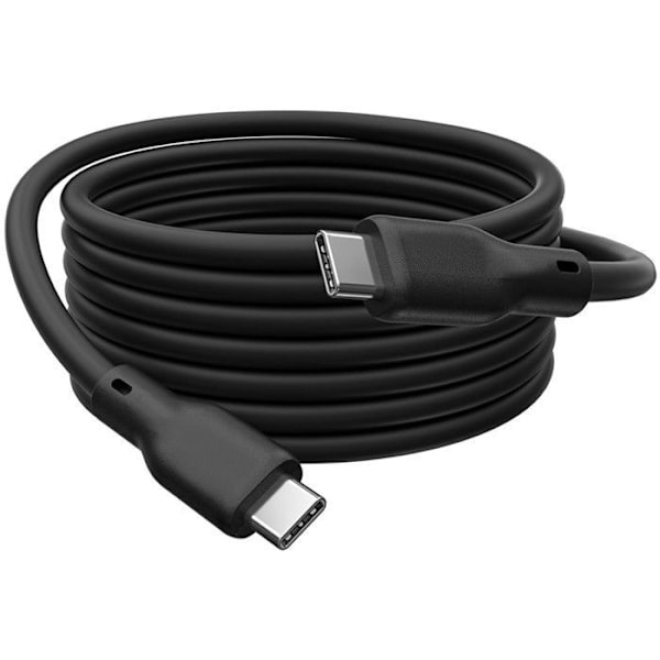 Snabb laddningskabel USB-C till USB-C, hastighet på 480 Mbit/s, USB-IF certifierad, för iPhone, Android 2 m, typ-C till typ-C - TOPESCT