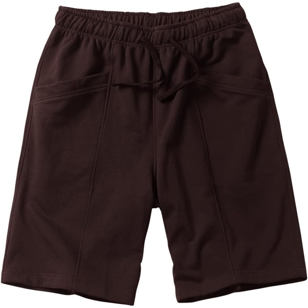 ch Casual Sweat Shorts för män #5055 Brun 3X-Large