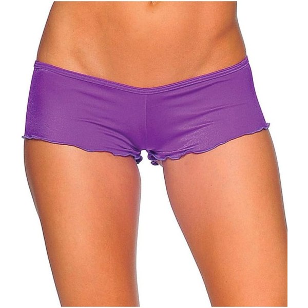 YZONE Micro-shorts med ryggsnodd för kvinnor Lila One Size