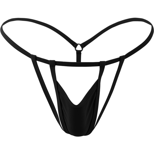 RRYLO Olika stilar Micro Bikini Set Multi Simdräkter Baddräkt Simunderkläder 23011-svart