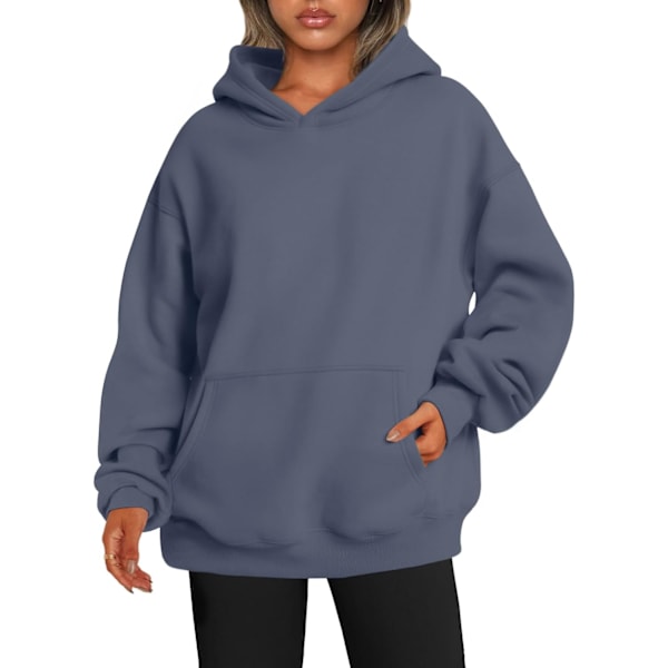 N Damkläder Hoodies Oversized Sweatshirts Pullover Fleece Tröjor Långärmad Med Fickor Vinter Höst Kläder Y2k Kläder