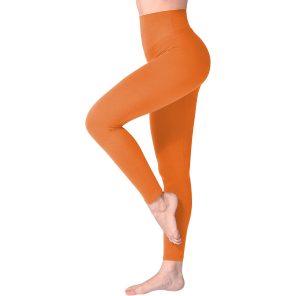OPHANT Damtights med hög midja, ogenomskinliga leggings med magkontroll för sport, yoga och gym