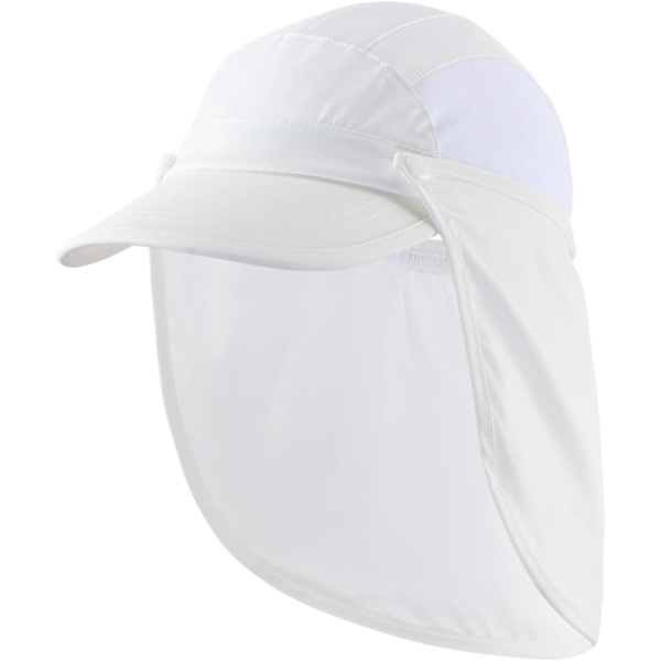 racy Utomhus Barn Solskydd Mössa Mesh UPF50+ Nackskydd Hatt Snabbtorkande Solhattar