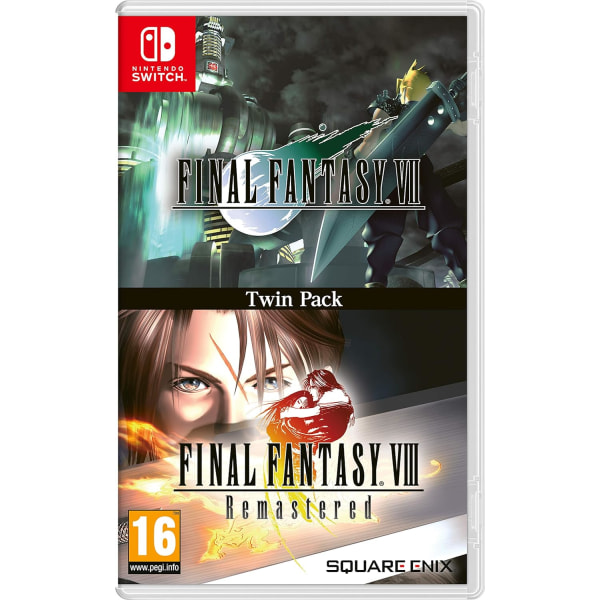uare Enix Nintendo Switch Final Fantasy VII och Final Fantasy VIII Remastrad (paket med 2)